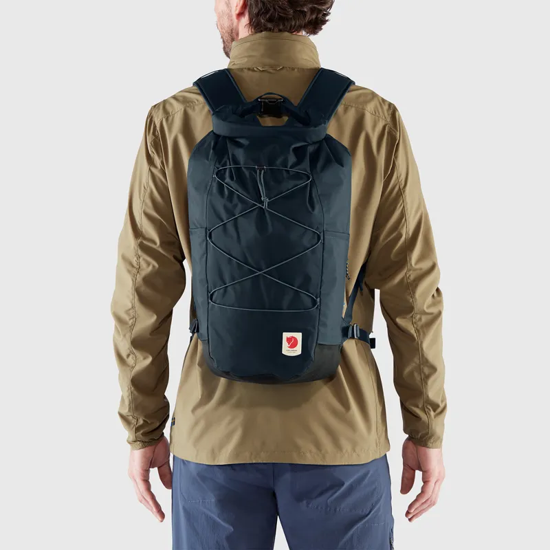 Fjallraven High Coast Rolltop 26 Rucksack in Patina Green-10